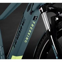 Haibike VTC ÉLECTRIQUE TREKKING 5 M3100 9V BLEU JAUNE -VÉLOS ÉLECTRIQUES Soldes Magasin 1897117612cdb0118f041.66381993