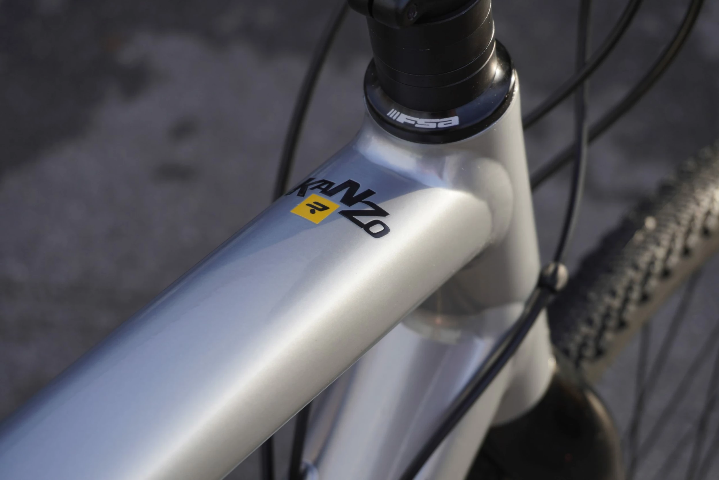 Ridley Kanzo A GRX600 Grey'violet'yellow 3 Ridley Kanzo A GRX600 Grey'violet'yellow – Image 3