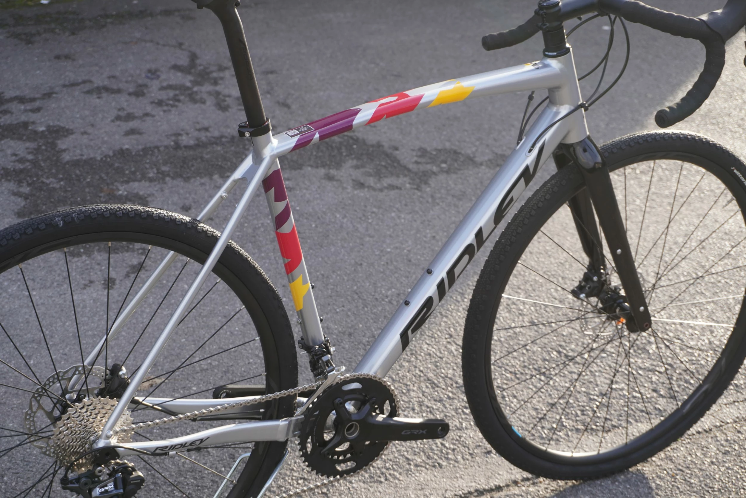 Ridley Kanzo A GRX600 Grey'violet'yellow 2 Ridley Kanzo A GRX600 Grey'violet'yellow – Image 2