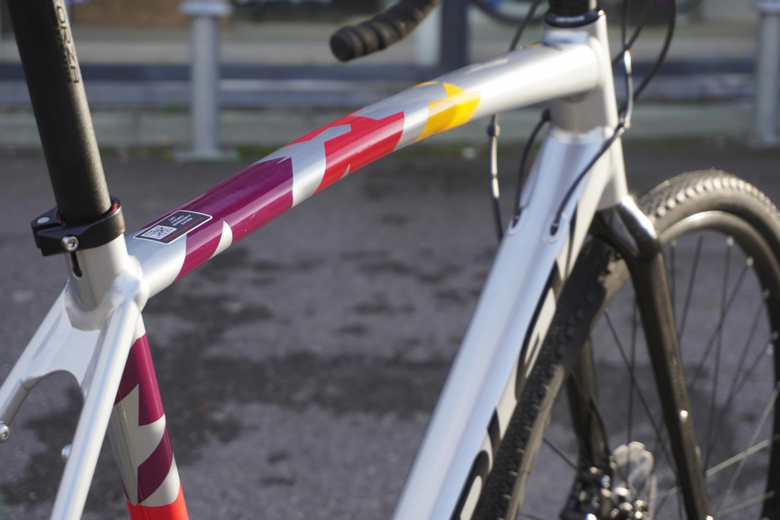 Ridley Kanzo A GRX600 Grey'violet'yellow 4 Ridley Kanzo A GRX600 Grey'violet'yellow – Image 4