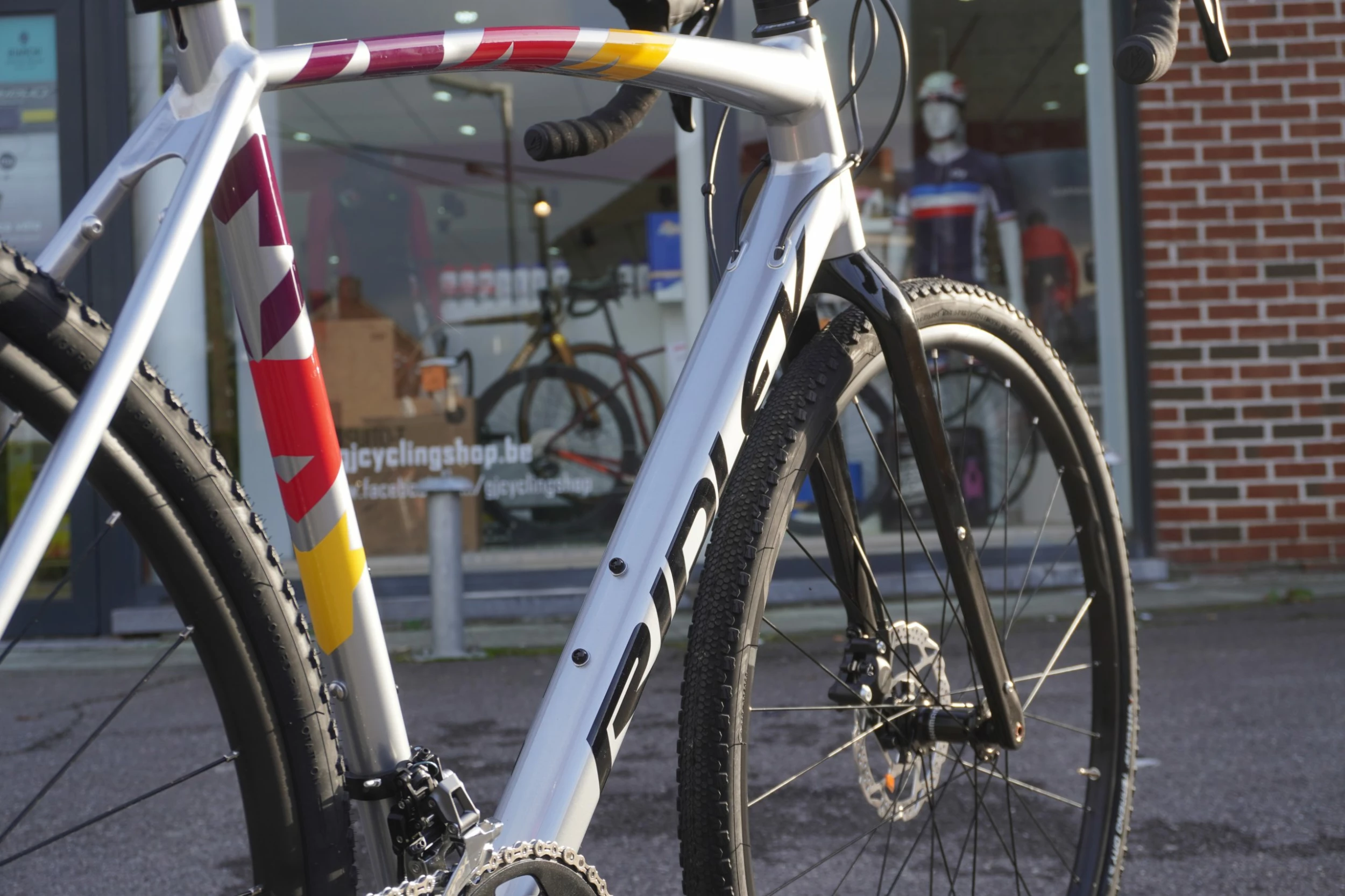 Ridley Kanzo A GRX600 Grey'violet'yellow 5 Ridley Kanzo A GRX600 Grey'violet'yellow – Image 5