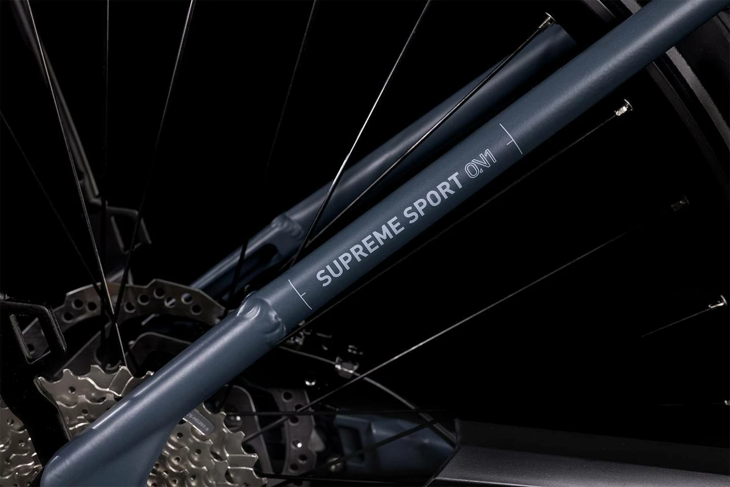 Cube Supreme Hybrid Sport One 500 - Greyblue'n'blue 5 Cube Supreme Hybrid Sport One 500 - Greyblue'n'blue – Image 5