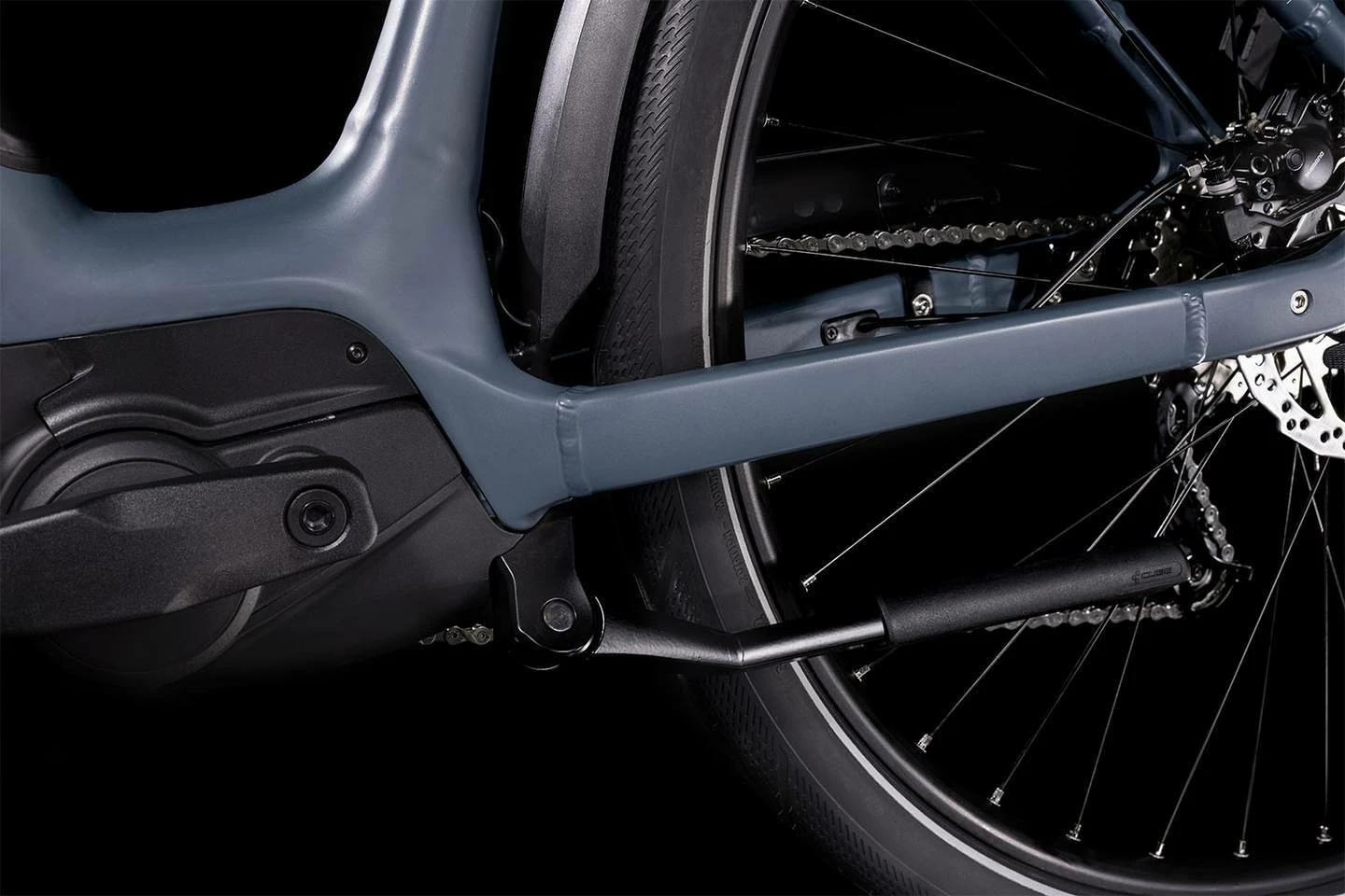 Cube Supreme Hybrid Sport One 500 - Greyblue'n'blue 2 Cube Supreme Hybrid Sport One 500 - Greyblue'n'blue – Image 2