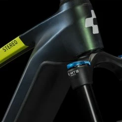 Cube Stereo Hybrid 140 HPC SLX 750 Goblin'n'yellow -VÉLOS ÉLECTRIQUES Soldes Magasin 3360492229
