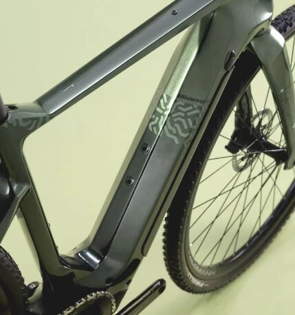 Bianchi E-Arcadex GRX600 Olive'n'Green Bosch 500 3 Bianchi E-Arcadex GRX600 Olive'n'Green Bosch 500 – Image 3