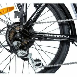 Moma Bikes E-20.2 Shimano 7v Noir (Vélo Pliant) -VÉLOS ÉLECTRIQUES Soldes Magasin Velo Pliant Electrique Moma Bikes E 20.2 Shimano 7v Noir 4