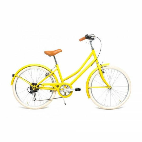 CAPRI CAROLINA JAUNE CITRON VÉLO DE VILLE 6V 1 CAPRI CAROLINA JAUNE CITRON VÉLO DE VILLE 6V
