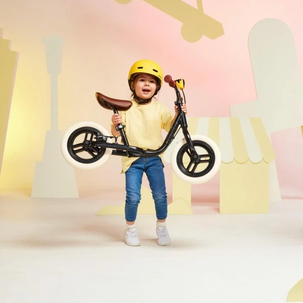 DRAISIENNE ENFANT 10 POUCES RUNRIDE 500 NOIRE/BEIGE 7 DRAISIENNE ENFANT 10 POUCES RUNRIDE 500 NOIRE/BEIGE – Image 7