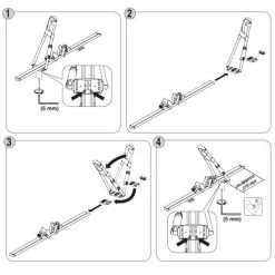 Porte-vélo De Toit Atera Giro AF+ -VÉLOS ÉLECTRIQUES Soldes Magasin porte velo de toit atera giro af 3