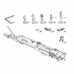 Porte-vélo De Toit Thule UpRide 599 15 Porte-vélo De Toit Thule UpRide 599 -VÉLOS ÉLECTRIQUES Soldes Magasin porte velo de toit thule upride 599 7