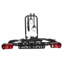 Porte-vélos Eufab Crow Plus Pour 2 Vélos Extensible à 3 -VÉLOS ÉLECTRIQUES Soldes Magasin porte velos eufab crow plus pour 2 velos extensible a 3 4