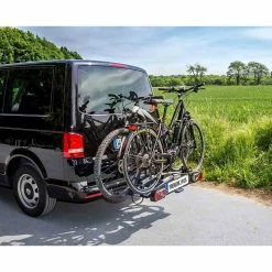 Porte-vélos Eufab Premium II Plus Pour 2 Vélos -VÉLOS ÉLECTRIQUES Soldes Magasin porte velos eufab premium ii plus pour 2 velos 2