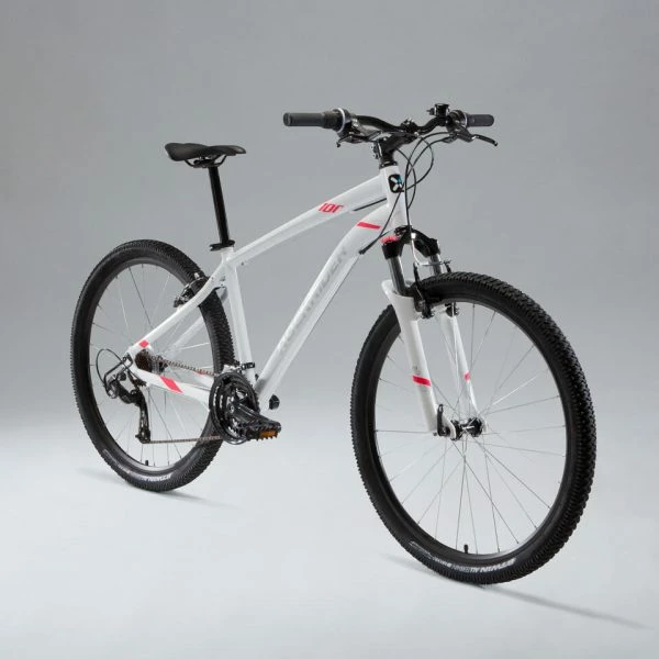 RECONDITIONNÉ - VÉLO VTT ST 100 FEMME BLANC ROSE 27,5" - TRÈS BON 3 RECONDITIONNÉ - VÉLO VTT ST 100 FEMME BLANC ROSE 27,5" - TRÈS BON – Image 3
