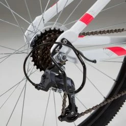 VTT ALUMINIUM SEMI-RIGIDE 29" - HARDTAIL -VÉLOS ÉLECTRIQUES Soldes Magasin reconditionne velo vtt st 100 femme blanc rose 275 tres bon 3 600x600 2