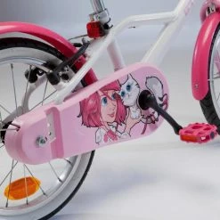 VELO 16 POUCES 4-6 ANS 500 DOCTOGIRL -VÉLOS ÉLECTRIQUES Soldes Magasin velo 16 pouces 4 6 ans 500 doctogirl 3 600x600 1