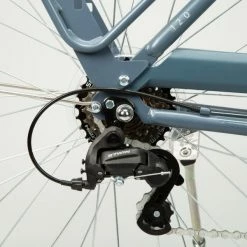 VELO DE VILLE ELOPS 120 À CADRE BAS BLEU -VÉLOS ÉLECTRIQUES Soldes Magasin velo de ville elops 120 a cadre bas bleu 3 600x600 1