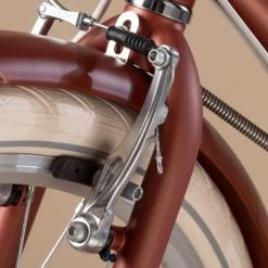 VELO DE VILLE ELOPS 540 CADRE BAS ROUGE BRIQUE -VÉLOS ÉLECTRIQUES Soldes Magasin velo de ville elops 540 cadre bas rouge brique 15 600x600 1