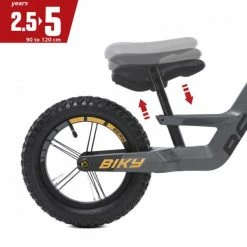 VÉLO D’ÉQUILIBRE BIKY CROSS GRIS AVEC CASQUE -VÉLOS ÉLECTRIQUES Soldes Magasin velo dequilibre biky cross gris avec casque 4 600x600 1