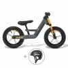 VÉLO D’ÉQUILIBRE BIKY CROSS GRIS AVEC CASQUE