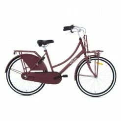 VÉLO ENFANT NOGAN VINTAGE N3 - 26 POUCES - ROUGE MAT