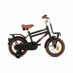 VÉLO ENFANT SUPERSUPER COOPER - 14 POUCES - NOIR