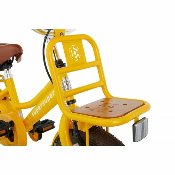 VÉLO ENFANT SUPERSUPER COOPER BAMBOO - 12 POUCES - JAUNE 5 VÉLO ENFANT SUPERSUPER COOPER BAMBOO - 12 POUCES - JAUNE – Image 5