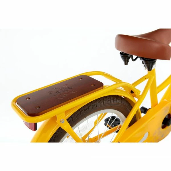 VÉLO ENFANT SUPERSUPER COOPER BAMBOO - 18 POUCES - JAUNE 4 VÉLO ENFANT SUPERSUPER COOPER BAMBOO - 18 POUCES - JAUNE – Image 4