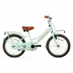 VÉLO ENFANT SUPERSUPER COOPER BAMBOO - 18 POUCES - VERT PISTACHE