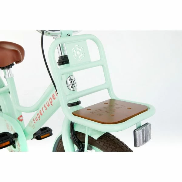 VÉLO ENFANT SUPERSUPER COOPER BAMBOO - 18 POUCES - VERT PISTACHE 5 VÉLO ENFANT SUPERSUPER COOPER BAMBOO - 18 POUCES - VERT PISTACHE – Image 5