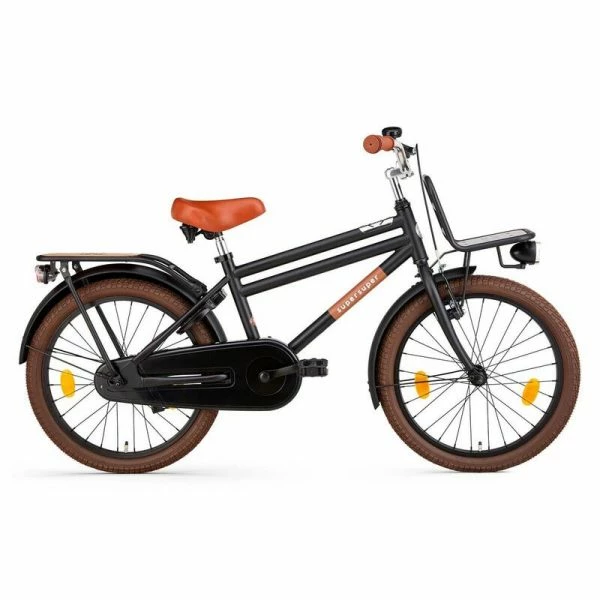 VÉLO ENFANT SUPERSUPER COOPER BAMBOO - 20 POUCES - NOIR MAT 1 VÉLO ENFANT SUPERSUPER COOPER BAMBOO - 20 POUCES - NOIR MAT