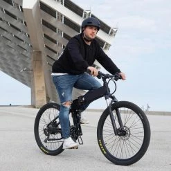 VÉLO VTT ÉLECTRIQUE PLIANT 27,5" SMARTBIKE - LEGEND ETNA 14AH GRIS -VÉLOS ÉLECTRIQUES Soldes Magasin velo vtt electrique pliant 275 smartbike legend etna 14ah gris 3 1 600x600 1