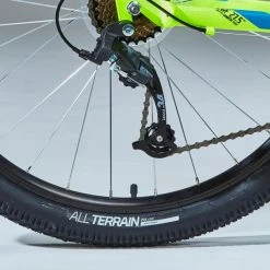 VÉLO VTT ST 100 JAUNE 27,5" -VÉLOS ÉLECTRIQUES Soldes Magasin velo vtt st 100 jaune 275 8 600x600 1