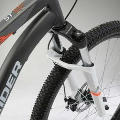 VÉLO VTT ST 120 GRIS ORANGE 27,5" -VÉLOS ÉLECTRIQUES Soldes Magasin velo vtt st 120 gris orange 275 6 600x600 1