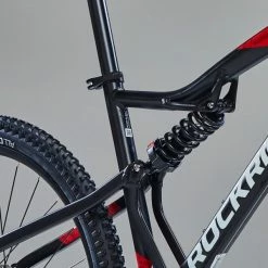 VÉLO VTT ST 530 S NOIR ROUGE 27,5" -VÉLOS ÉLECTRIQUES Soldes Magasin velo vtt st 530 s noir rouge 275 6 600x600 1