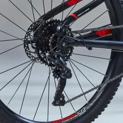 VÉLO VTT ST 530 S NOIR ROUGE 27,5" -VÉLOS ÉLECTRIQUES Soldes Magasin velo vtt st 530 s noir rouge 275 8 600x600 1