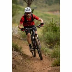 VÉLO VTT ST 540 NOIR ROUGE 27,5" -VÉLOS ÉLECTRIQUES Soldes Magasin velo vtt st 540 noir rouge 275 11 600x600 1